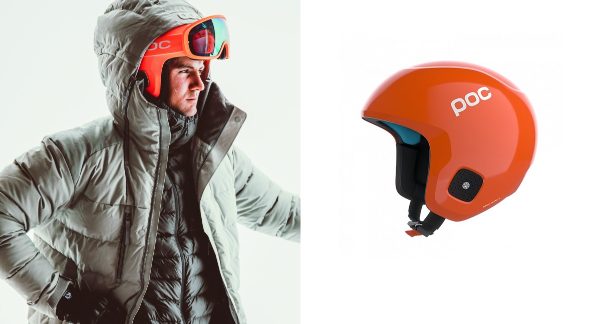 POC SKULL DURA X SPIN Fluorescent Orange