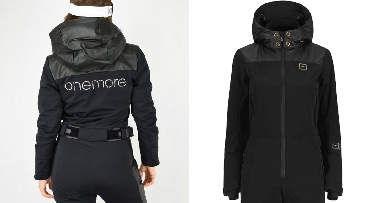 ONEMORE 161 INSULATED ONE PIECE SKI SUIT WOMAN BLACK